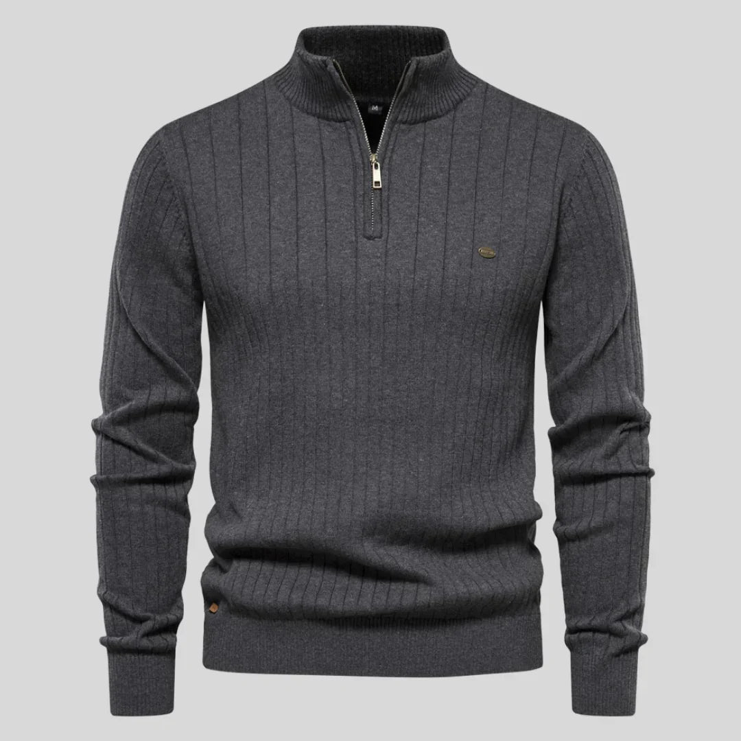 Thomas™ | Zip Neck Knit