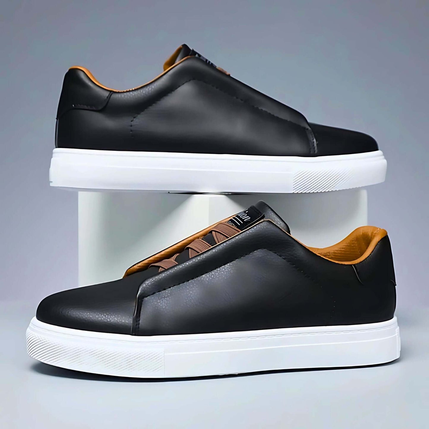 Porto Leather Sneakers Belleza & Glamour 